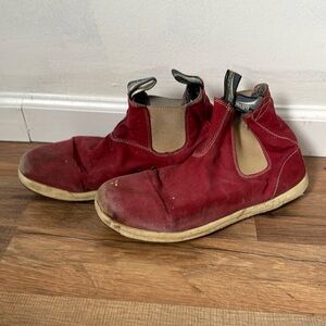 Canvas blundstone boots